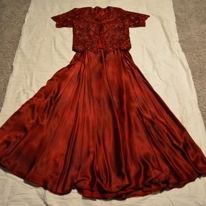 Beautiful Bergundy Dress